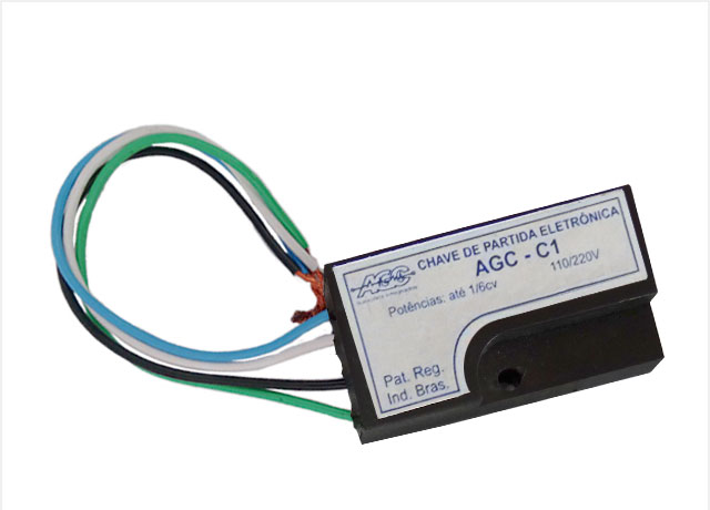 Chave de Partida Eletrônica AGC C1 (1/6cv)