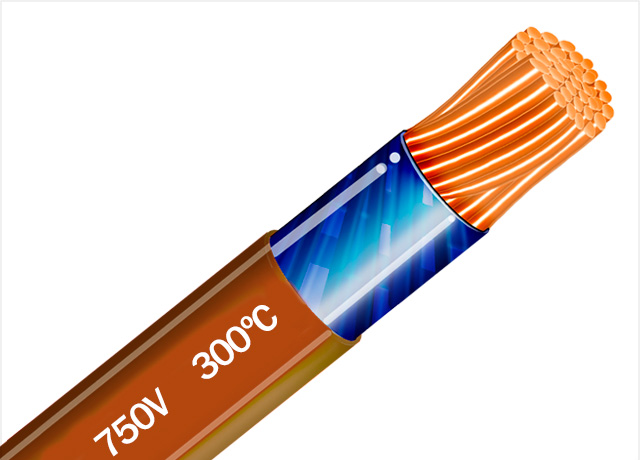 Cabo de Silicone 2,5mm 300°C