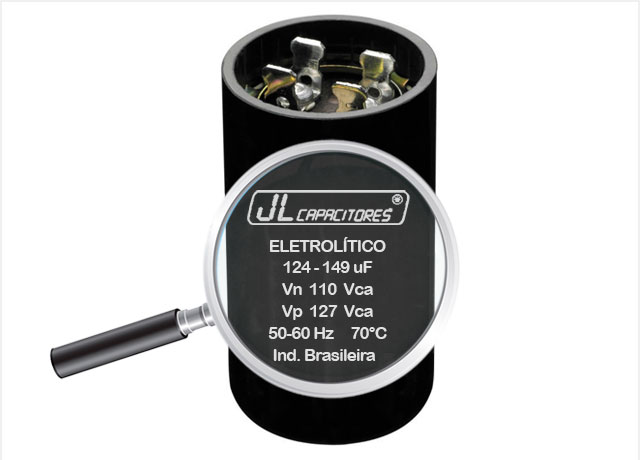 Capacitor Eletrolítico 124/149 JL