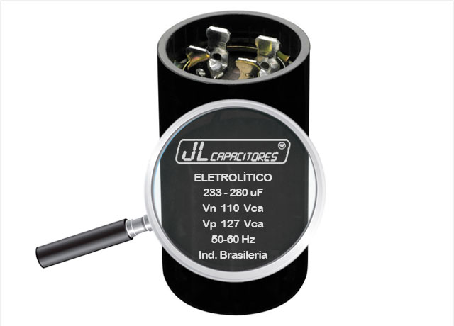 Capacitor Eletrolítico 233/280 JL