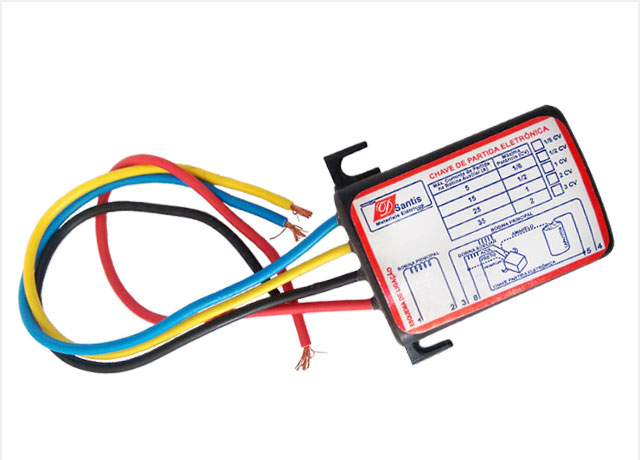 Chave de Partida Eletrônica D'Santis 1/2 HP