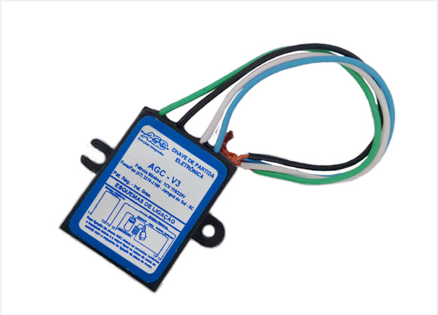 Chave de Partida Eletrônica AGC V3 até 1 HP
