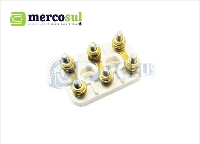 Placa de Borne Eberle Mercosul - 3D5547C4K