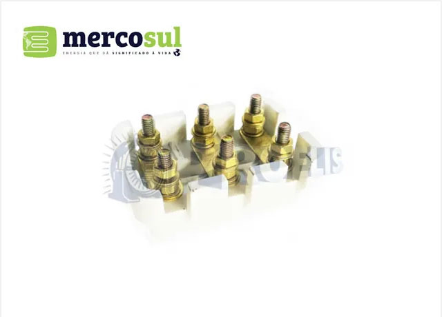Placa de Borne Eberle Mercosul - 3D5547C7K