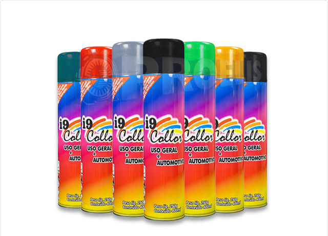 Tintas Spray i9 Collor